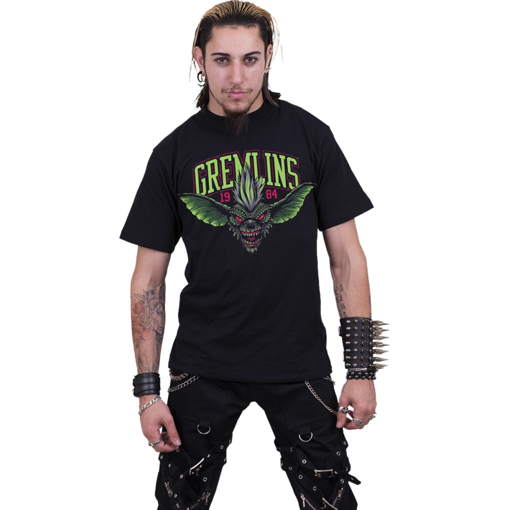 Spiral Gremlins - Gremlins Heren Tshirt - Zwart